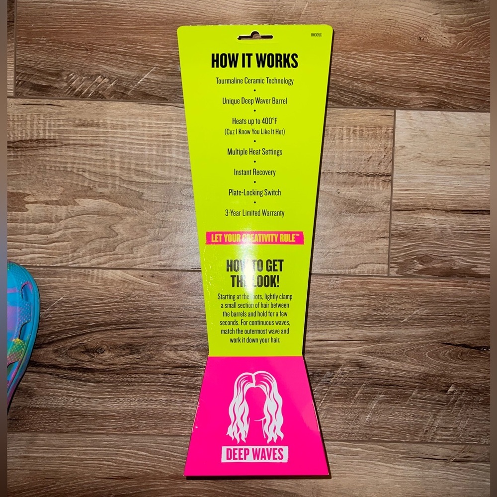 TIGI Bed Head Wave Artist Deep Waver for Beachy Waves - Picture 2 of 4